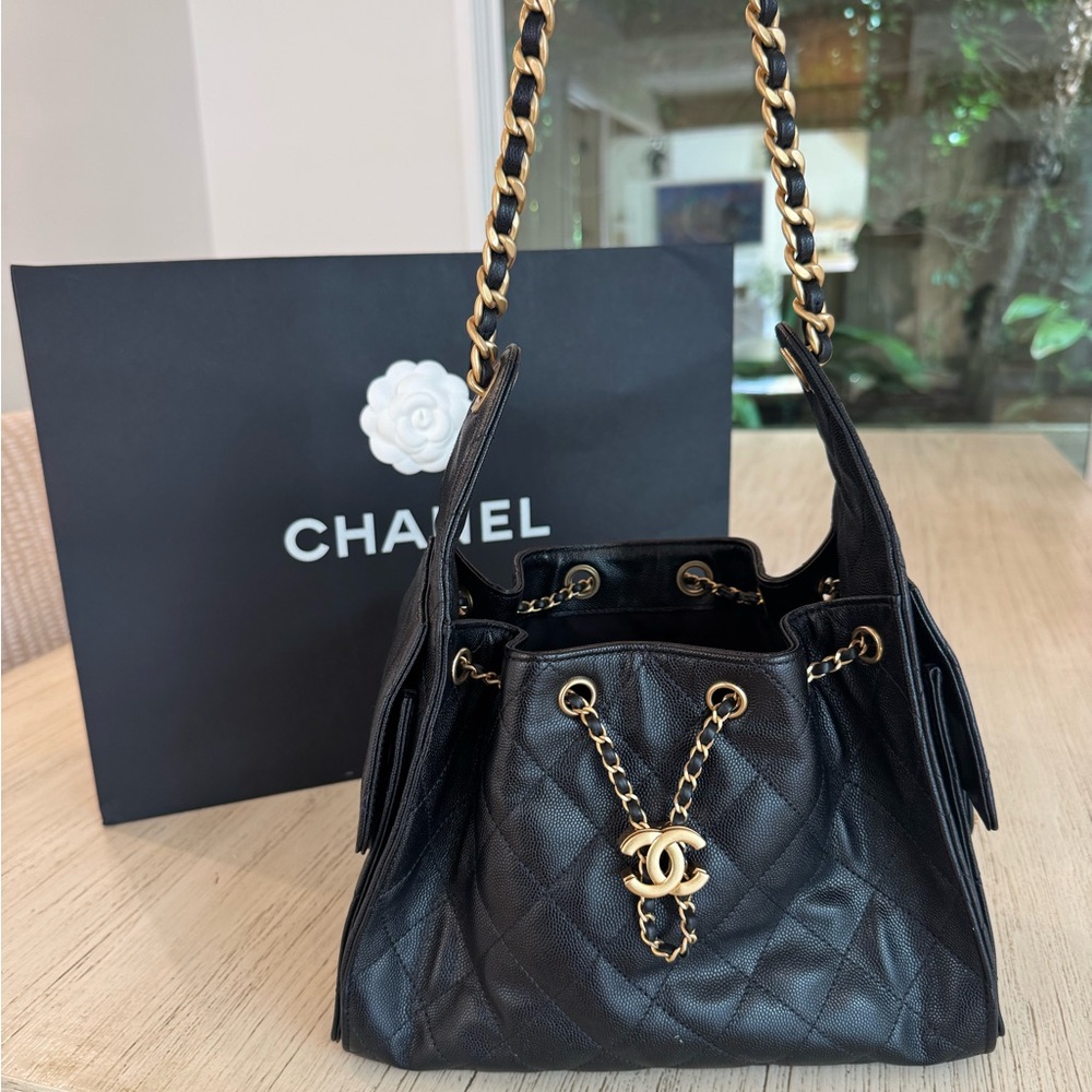 Brand new, never been worn Chanel 25 small hobo bag.